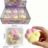 Jouet Squishy ASMR en forme de petit dumpling croustillant, Jouets Squishy Patte de Chat, Jouet Squishy Chocolat Prêt à Expédier en Gros