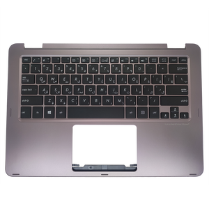 Teclado para Portátil FS <span class=keywords><strong>Farsi</strong></span> para Asus Zenbook UX360CA UX360CAK 90NB0BA2-R31FS0 0KNB0-2129FS00, Cubierta de Reposamanos, Sin Retroiluminación - Product Image 1