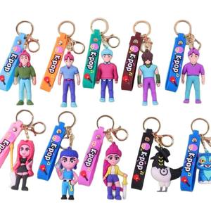 Nuevo grupo de caza de brujas transfronterizo K-Around llavero de goma de plástico colgante animación de dibujos animados pequeña Idea de regalo - Product Image 5