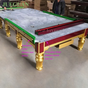Giải Đấu Tiêu Chuẩn Quốc Tế Gỗ Đệm Snooker Bảng 12ft 10ft Trò Chơi Chơi Snooker Bảng USA Với Bán Buôn - Product Image 1