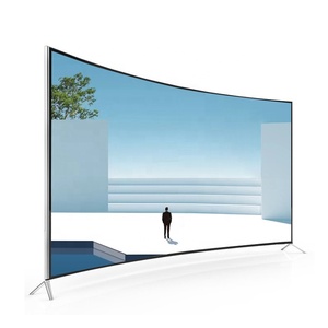 4k ultra <span class=keywords><strong>HD</strong></span> nouveau design OEM wifi 1G + 8G smart tv 55 pouces led écran incurvé téléviseurs avec cadre en métal - Product Image 5
