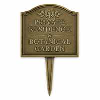 Panneau d'anniversaire premium en métal imprimé UV pour jardin, plaque de pelouse en métal avec piquet de fixation au sol pour événements extérieurs