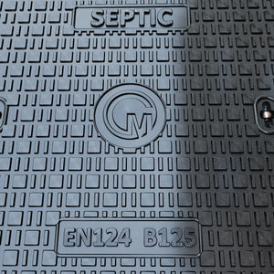 정화조 용 SMC FRP 맨홀 커버 CE 인증 부식 방지 30 년 서비스 수명 - Product Image 3