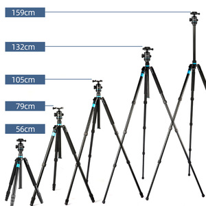 Soporte de trípode de cámara de vídeo de aleación de aluminio <span class=keywords><strong>para</strong></span> cámaras DSLR y SLR - Product Image 5