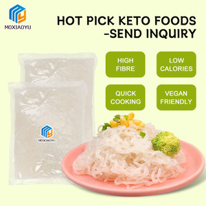 SaleLow diretto prezzo di alta qualità Shirataki Noodles a basso contenuto calorico perdere peso sostitutivo del pasto Spaghetti Konjac tagliatelle istantanee - Product Image 2
