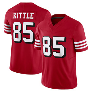 Vente en gros de maillots de football américain de qualité supérieure AAAAA pour hommes San Francisco 13 Purdy 23 McCaffrey 5 Evans 85 Kittle - Product Image 6