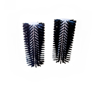 Balai rotatif automatique pour nettoyage, brosse latérale droite, neige, en plastique PP, poils en nylon, fabriqué en Chine