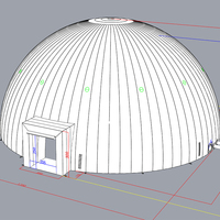 Tente ronde gonflable Publicité commerciale en PVC Tente gonflable géante sphérique Igloo Dome House Tente pour expositions promotionnelles
