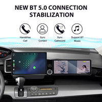 Écran ZWNAV 13,1 + 12,3 pouces pour Honda Freed 2008-2013, Android 13, Carplay, unité principale DSP, GPS, autoradio multimédia, stéréo OEM
