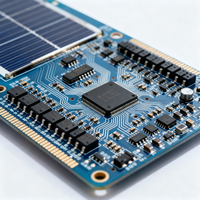 Conception de PCB PCBA, lampe de croissance solaire LED à spectre complet pour plantes d'intérieur, allumage/extinction automatique, étanche, économie d'énergie, lampe de croissance des plantes