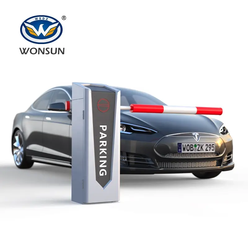 Wonsun servomotore Smart Traffic Barrier Gate barriera automatica dell'asta per parcheggio auto