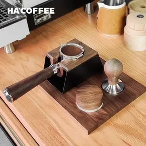 Distributor Tamper Mat Holder 51/53/58mm Coffee Stand For Portafilter Coffee Base Filter Barista Accessories Coffee Filters