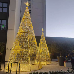 Nouvel An Géant Personnalisable Arbre <span class=keywords><strong>De</strong></span> Noël Commercial Extérieur Grand Grand Extérieur Noël LED Arbre Décoration - Product Image 3