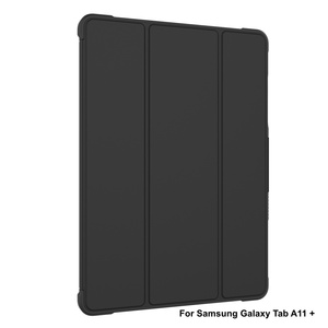 Étui intelligent en cuir PU avec béquille pliable pour Samsung Galaxy Tab A11+, coque antichoc et anti-flexion pour tablette Tab A11 - Product Image 6