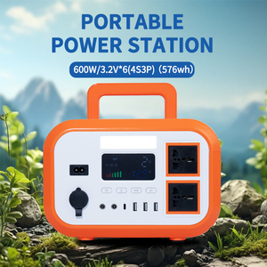 Dung lượng cao 220V/600W lưu trữ năng lượng di động cung cấp điện cao chu kỳ pin bên ngoài cho cắm trại ngoài trời - Product Image 2