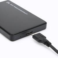 Case per Disco Rigido Esterno USB 3.0/2.0 5Gbps 2.5 Pollici, Box per HDD SATA Esterno per PC e Laptop