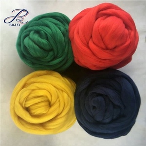 Lana <span class=keywords><strong>Merino</strong></span> Len Bóng Sợi, Sợi Len Chunky 21 Micron Cho Cánh Tay Đan Chăn, Sợi Len Dày - Product Image 6