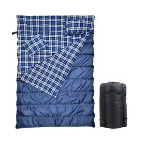 Imperméable Camping Randonnée <span class=keywords><strong>Sac</strong></span> À Dos XXL Grande Taille Deux Personnes <span class=keywords><strong>Double</strong></span> <span class=keywords><strong>Sac</strong></span> <span class=keywords><strong>De</strong></span> <span class=keywords><strong>Couchage</strong></span> pour Adultes avec 2 Oreillers - Product Image 1