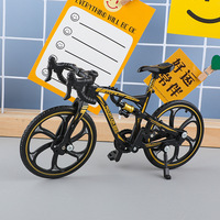 Figurine créative de vélo de montagne et de vélo de route simulés pour garçons et filles, jouet multifonctionnel, vente en gros pour vendeurs de rue
