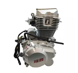 OEM loncin 125cc motor de motor engine 4 stroke single cylinder electric kick start CDI motorcycle tricycle engine CG125 for baj