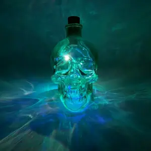 Glas Handwerk farbige LED Halloween Knochen Lichter sind die perfekte Wahl für eine einzigartige Party-Atmosphäre