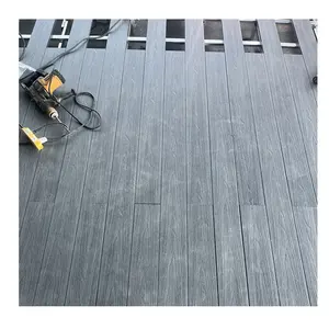 WPC ngoài trời không thấm nước decking tầng bên ngoài WPC decking Trex