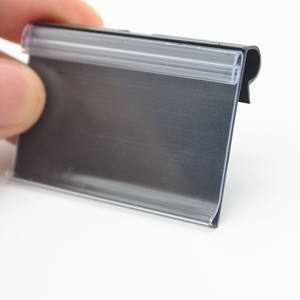 <strong>Pvc</strong> shelf <strong>label</strong> <strong>holder</strong> display supermarket hang price hd 3012 HD-3012 edi according to cusmter - Product Image 1
