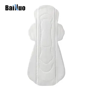 Bainuo New Design Disposable Night Use long 335mm Sanitary Pads For Women Sanitary Napkin Free Samples