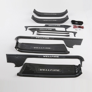 WZXD - Protectores de Umbral de Puerta LED para Automóvil, Acero Inoxidable, Accesorios Exteriores 2024 - Product Image 1