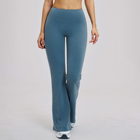 Legging Yoga Wanita High Waist Butt Lift dari Pabrik CIYING, Legging Yoga Flare Lembut Seperti Mentega untuk Olahraga di Gym, Dapat Dipesan Sesuai Keinginan