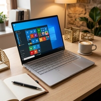 Ordinateur portable de 14,1 pouces avec processeur AMD Ryzen 5 6600H, résolution 2240 x 1440, Windows 11, adapté aux professionnels et aux étudiants