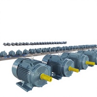 CE GEXIN YE2-100L-6 100L 1HP 1.5HP 2HP 3HP 4HP IE2 Tiga Fasa 380V 50Hz AC Induksi Tertutup Industrial Foot Mount Besi Cor
