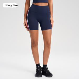 Shorts de Yoga de Cintura Alta Elástica con Efecto Tie Dye y Levantamiento de Glúteos para <span class=keywords><strong>Mujer</strong></span> - Product Image 6