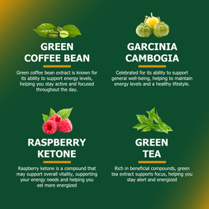 Cápsulas de Cetonas de Frambuesa OEM ODM, Café Verde en Cápsulas para Mayor Concentración, Energía y Apoyo a los Niveles de Energía, Cápsulas Saludables - Product Image 3