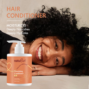 Set de Cuidado Capilar para Cabello Rizado de Marca Propia, Champú y Acondicionador Orgánico Sin Sulfatos para Niños, Nutre y Repara el Cabello Encrespado y Dañado - Product Image 3