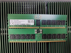 DDR5แรมเซิร์ฟเวอร์ HMCG88AGBRA EC8 RDIMM 32กรัม2Rx8 PC5-5600B HMCG88AGBRA188N HMCG88AGBRA191N - Product Image 6