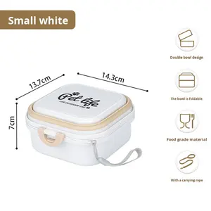 Ciotola per Cani Grande da Esterno a Doppio Strato in PP+TPR, Ciotola Portatile per Cibo e Acqua per Animali Domestici - Product Image 2