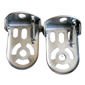 Pedal de Bicicleta con Eje de Acero y Rodamientos de Bolas para Bicicleta de Montaña Infantil, Plateado CC-0043 - Product Image 3