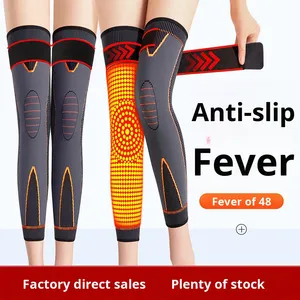 Manchon de protection pour les genoux en polyester, à base <span class=keywords><strong>d</strong></span>'armoise et <span class=keywords><strong>d</strong></span>'agripaume, pour le froid et les douleurs articulaires, idéal pour les personnes âgées, soulageant la fièvre estivale - Product Image 3