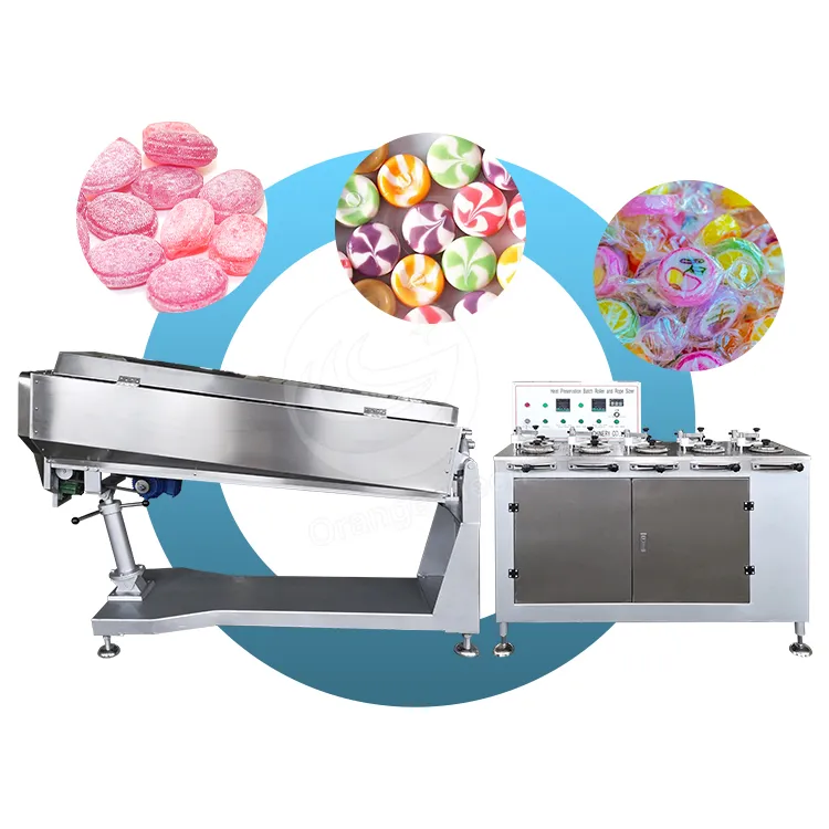 ORME Hand Drop Roller Hard Candy Form Maker Machine Small Lollipop Hard Candy Process Machine