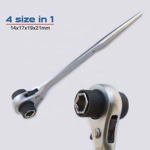 Tay cầm nhọn 4 trong <span class=keywords><strong>1</strong></span> giàn giáo Ratchet podger cờ lê đôi đầu nhanh chóng di chuyển kết hợp cờ lê Ratchet cờ lê - Product Image 2