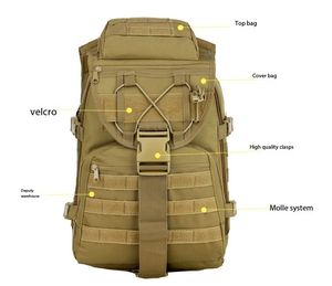 Mochila Táctica DFB02 35L, Mochila Molle, Mochila de Viaje para Portátil, Bolsa de Emergencia, Mochila de Asalto de 3 Días para Senderismo - Product Image 6