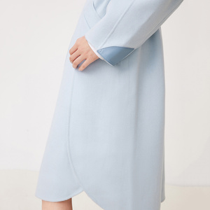 Tendance ODM/OEM Personnalisé Veste et <span class=keywords><strong>Pull</strong></span> WoCoat Populaire, Vêtements Modernes de Luxe en Mélanges de Laine et Cachemire 100%, Modèle Long K - Product Image 1