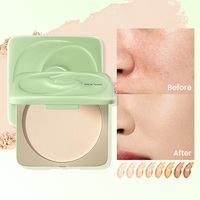 Pudaier Échantillon Gratuit OEM Poudre Fixatrice Matifiante Contrôle du Sébum Fini Mat Imperméable Non Testée sur les Animaux Poudre Compacte Pressée