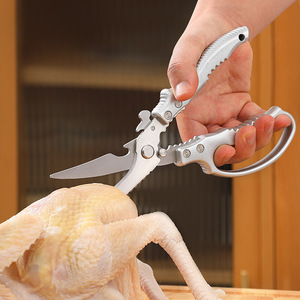 Tijeras de Cocina de Acero Inoxidable de 4 Pulgadas, Resistentes, para Cortar Carne, Pollo y Huesos - Product Image 1