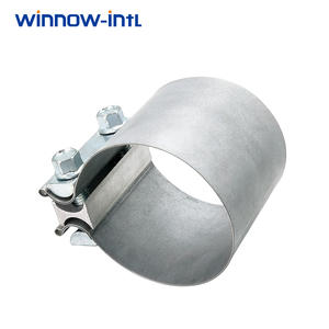 Collier <span class=keywords><strong>de</strong></span> serrage universel pour tuyau d'échappement, collier <span class=keywords><strong>de</strong></span> serrage en aluminium pour joint <span class=keywords><strong>de</strong></span> tuyau d'échappement pour la réparation <span class=keywords><strong>de</strong></span> tuyaux d'échappement <span class=keywords><strong>de</strong></span> voiture - Product Image 1