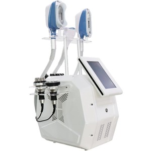 Appareil de remodelage corporel tout-en-un avec technologie de cryolipolyse ciblant la graisse sous-cutanée, ainsi que des poignées de cavitation et de radiofréquence - Product Image 6