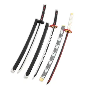 Brinquedos de bambu para treinamento de Kendo, mini espada samurai Katana de madeira à venda