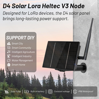 Heltec Meshtastic Répéteur Maille Réseau Lora Node Sx1262 Sx1276 Sx1278 Esp32 Module Lora Gateway Panneau Solaire Avec Batterie