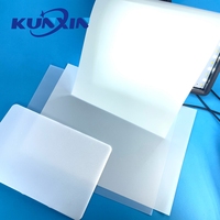 Kunxin Led haute transmission de la lumière papier mince translucide PC 0.4mm Film diffuseur de lumière